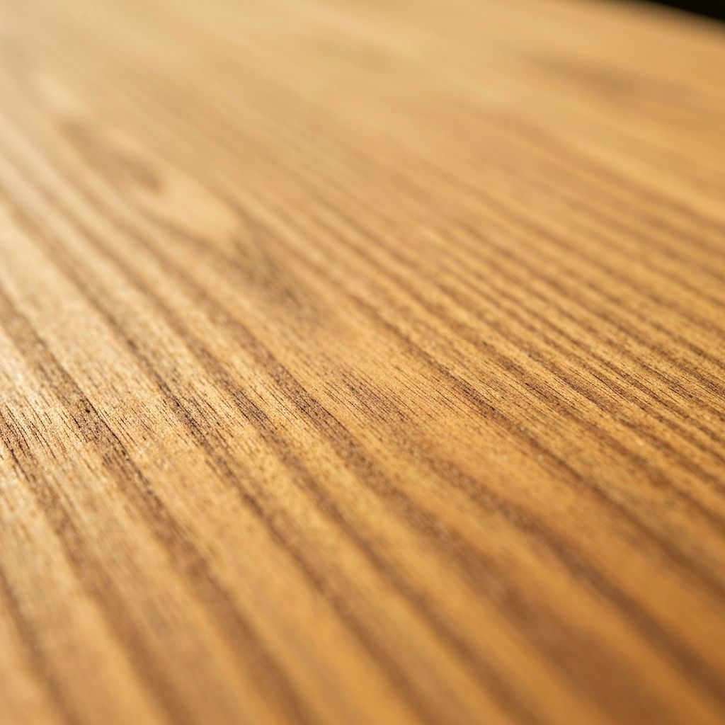 A-Grade Teak wood grain showing warm golden-brown tones